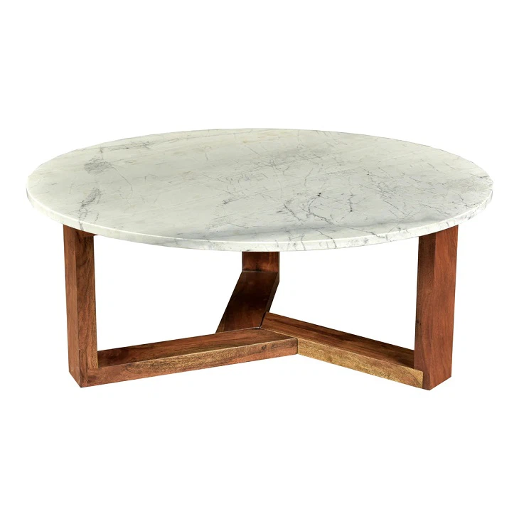 White Marble Round Center Table White Marble Round Center Table
